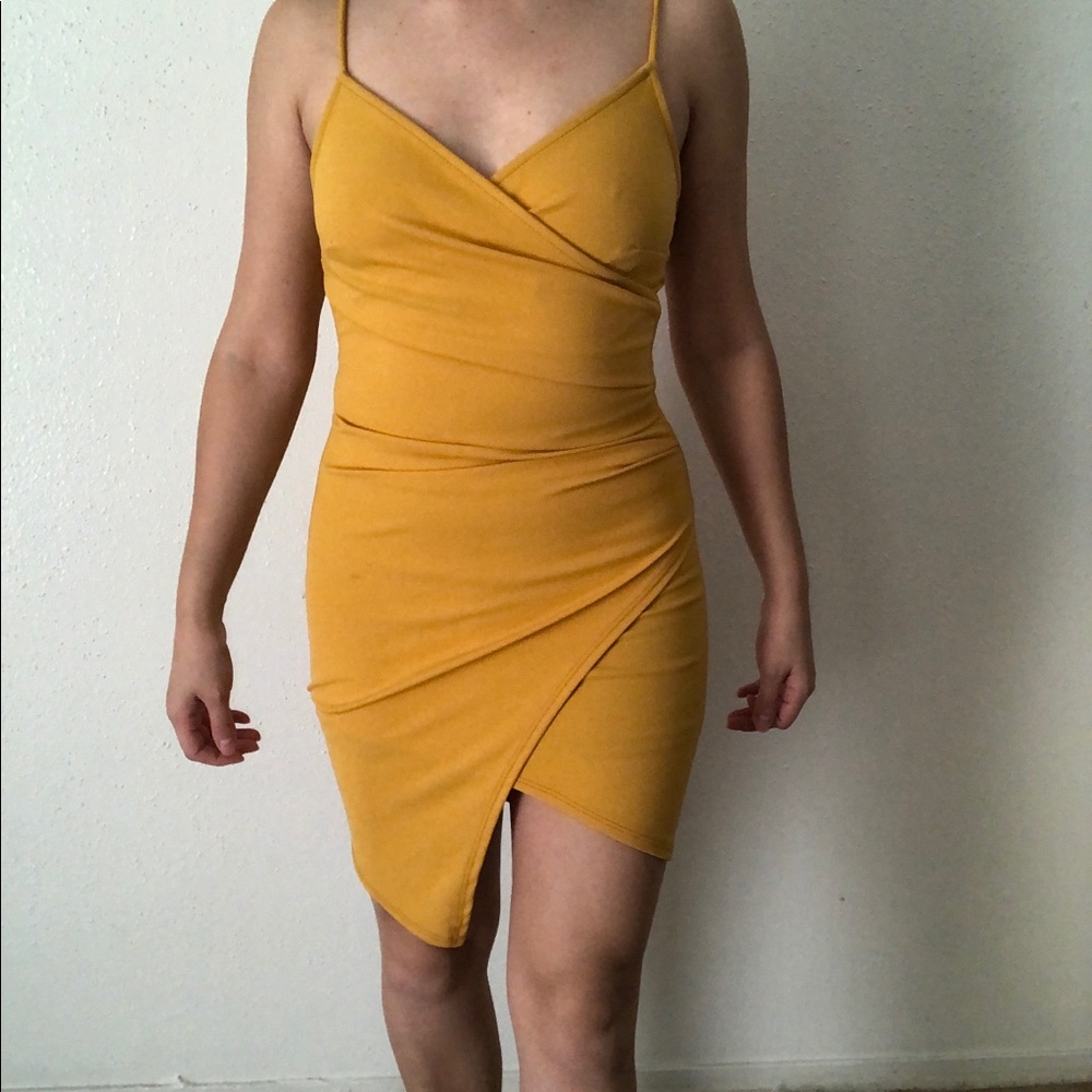 Mustard Dress Sz Xs
